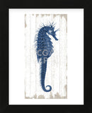 Seahorse in Blue I (Framed) -  Sparx Studio - McGaw Graphics