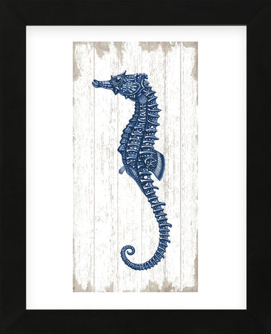 Seahorse in Blue II (Framed) -  Sparx Studio - McGaw Graphics