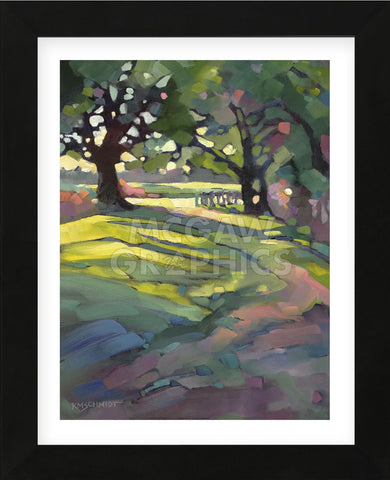 Afternoon Walk (Framed) -  Karen Mathison Schmidt - McGaw Graphics