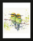 Family (Rainbow Bee Eaters) (Framed) -  Sillier than Sally - McGaw Graphics