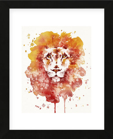 Pride (Watercolor Lion) (Framed) -  Sillier than Sally - McGaw Graphics