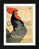 Cocorico, 1899 (Framed) -  Theophile-Alexandre Steinlen - McGaw Graphics