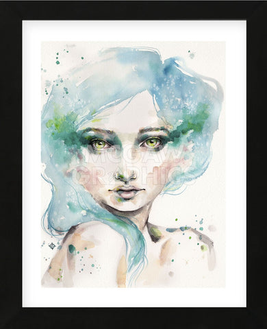 Under the Sea (female portrait) (Framed) -  Sillier than Sally - McGaw Graphics