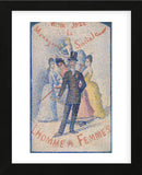 The Ladies' Man (L'Homme à femmes), 1890 (Framed) -  Georges Seurat - McGaw Graphics