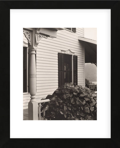 House and Grape Leaves, 1934 (Framed) -  Alfred Stieglitz - McGaw Graphics