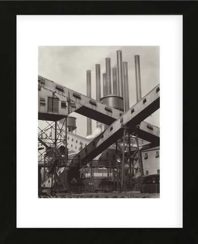 Criss-Crossed Conveyors - Ford Plant, 1927 (Framed) -  Charles Sheeler - McGaw Graphics