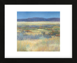 Summer Fields with Mountains (Framed) -  Jeannie Sellmer - McGaw Graphics