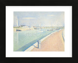 The Channel of Gravelines, Petit Fort Philippe, 1890 (Framed) -  Georges Seurat - McGaw Graphics