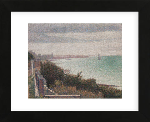 Grandcamp, Evening, 1885 (Framed) -  Georges Seurat - McGaw Graphics