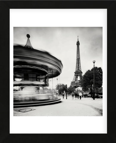 Merry Go Round, Study 1, Paris, France (Framed) -  Marcin Stawiarz - McGaw Graphics