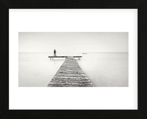The Man and the Sea, Study 1 (Framed) -  Marcin Stawiarz - McGaw Graphics