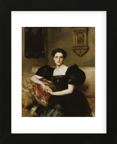 Elizabeth Winthrop Chanler (Mrs. John Jay Chapman), 1893 (Framed) -  John Singer Sargent - McGaw Graphics