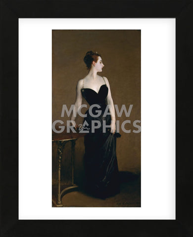 Madame X (Madame Pierre Gautreau), 1883 (Framed) -  John Singer Sargent - McGaw Graphics