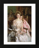 Mrs. Fiske Warren (Gretchen Osgood) and Her Daughter Rachel, 1903 (Framed) -  John Singer Sargent - McGaw Graphics