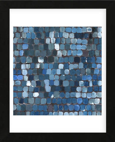 Cobalt Cobbles (Framed) -  Stacey Wolf - McGaw Graphics