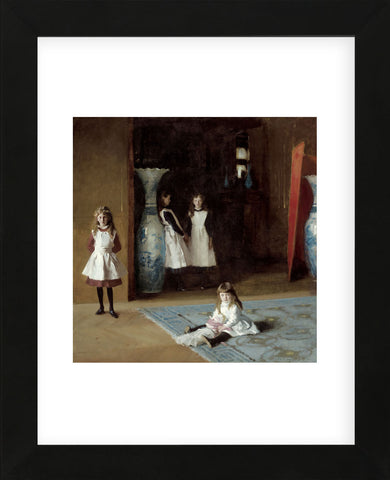 The Daughters of Edward Darley Boit, 1882  (Framed) -  John Singer Sargent - McGaw Graphics