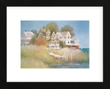 Cottages by the Sea  (Framed) -  Albert Swayhoover - McGaw Graphics