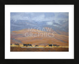 North Powder Cows (Framed) -  Todd Telander - McGaw Graphics