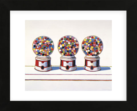 Three Machines, 1963  (Framed) -  Wayne Thiebaud - McGaw Graphics