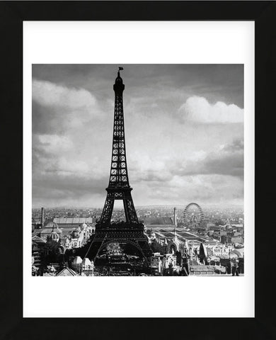 The Eiffel Tower, Paris France, 1897  (Framed) -  Jerry Tavin - McGaw Graphics
