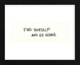 Find Yourself (Framed) -  Urban Cricket - McGaw Graphics