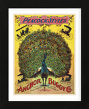Peacock Styles Anchor Buggy Co. ca. 1897 (Framed) -  Vintage Reproduction - McGaw Graphics