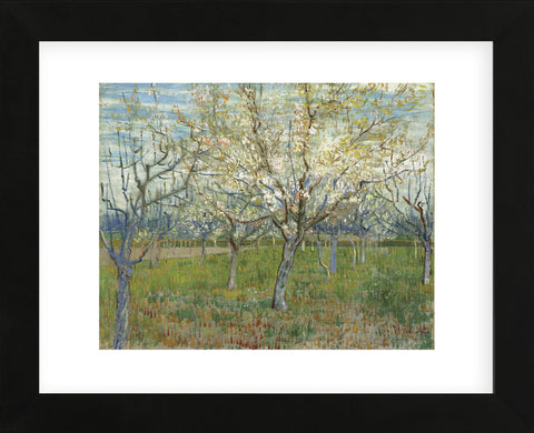 The Pink Orchard, 1888 (Framed) -  Vincent van Gogh - McGaw Graphics