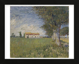 Farmhouse in a Wheat Field, 1888 (Framed) -  Vincent van Gogh - McGaw Graphics