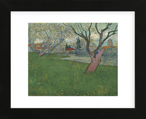 Orchards in Blossom, view of Arles, 1889 (Framed) -  Vincent van Gogh - McGaw Graphics