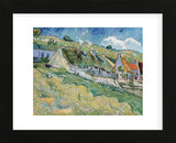 Cottages, 1890 (Framed) -  Vincent van Gogh - McGaw Graphics