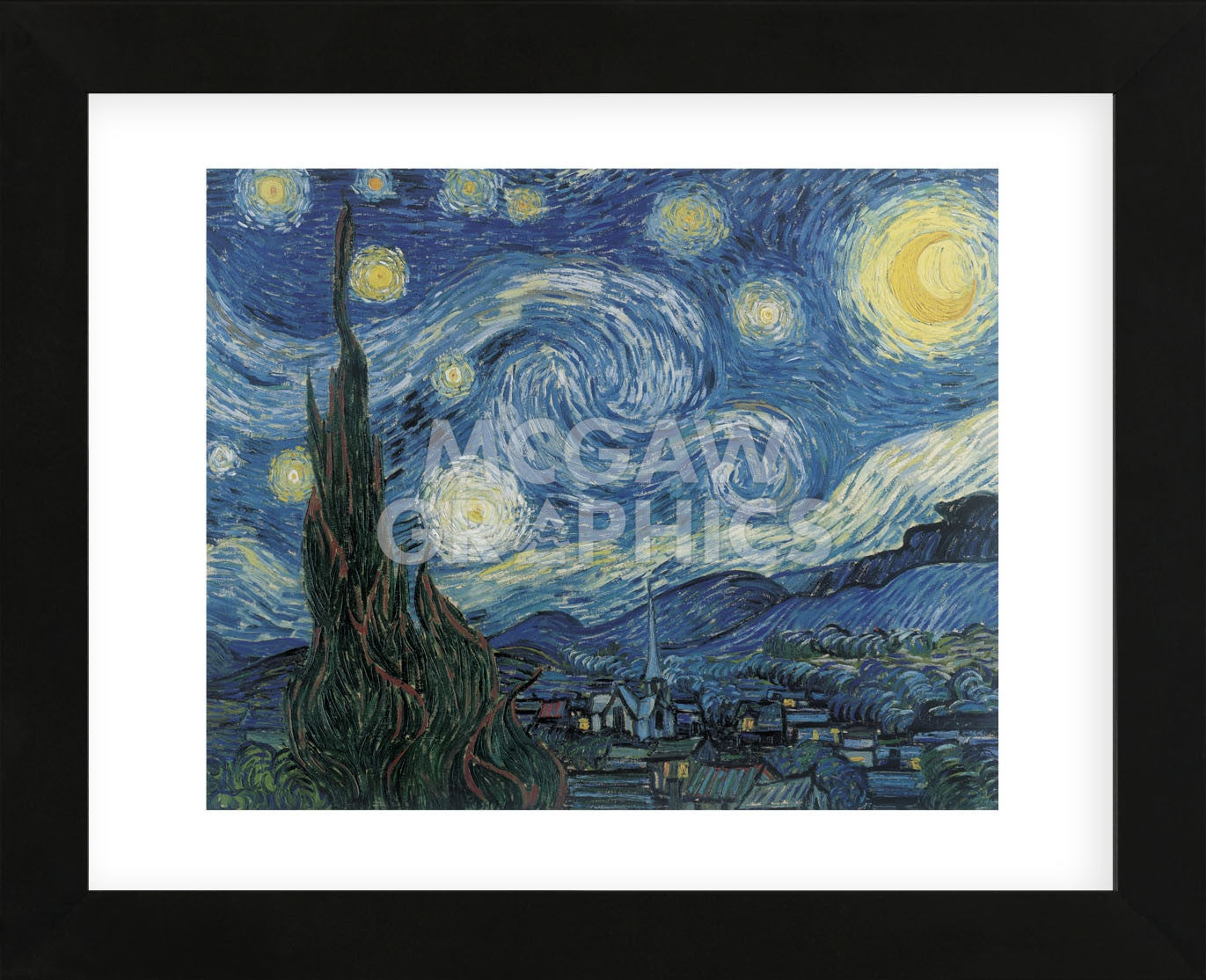 The Starry Night (Framed) | McGaw Graphics