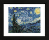 The Starry Night  (Framed) -  Vincent van Gogh - McGaw Graphics