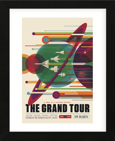 The Grand Tour (Framed) -  Vintage Reproduction - McGaw Graphics