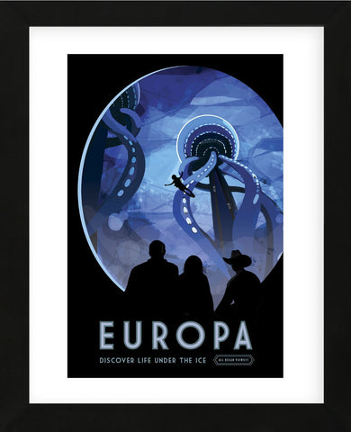 Europa (Framed) -  Vintage Reproduction - McGaw Graphics