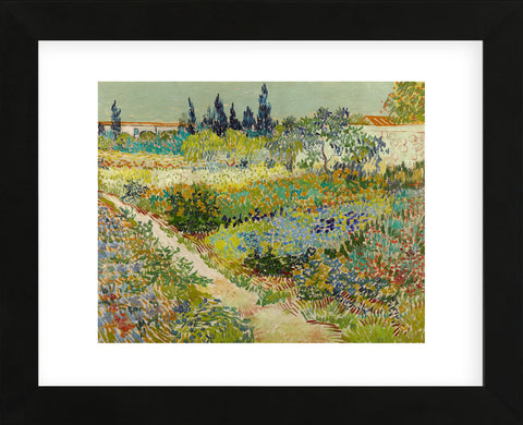 Garden at Arles, 1888 (Framed) -  Vincent van Gogh - McGaw Graphics