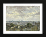 View of Paris, 1886 (Framed) -  Vincent van Gogh - McGaw Graphics