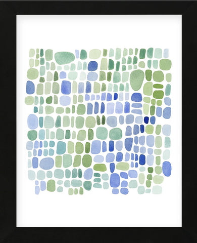 Series Sea Glass No. II (Framed) -  Louise van Terheijden - McGaw Graphics