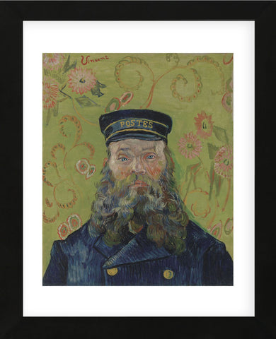 The Postman (Joseph-Etienne Roulin), 1889 (Framed) -  Vincent van Gogh - McGaw Graphics