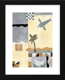 Checkerboard Travel I (Framed) -  Muriel Verger - McGaw Graphics