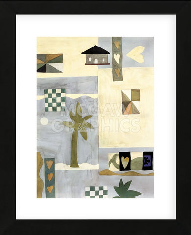 Checkerboard Travel II (Framed) -  Muriel Verger - McGaw Graphics