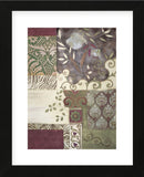 Damson Damask (Framed) -  Muriel Verger - McGaw Graphics