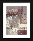 Plum Paisley (Framed) -  Muriel Verger - McGaw Graphics