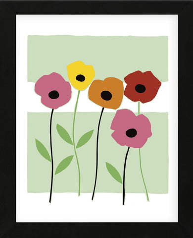 Playful Poppies  (Framed) -  Muriel Verger - McGaw Graphics