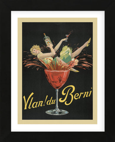 Vlan! du Berni  (Framed) -  Vintage Poster - McGaw Graphics