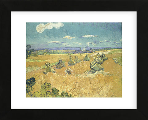 The Wheat Field, 1888  (Framed) -  Vincent van Gogh - McGaw Graphics