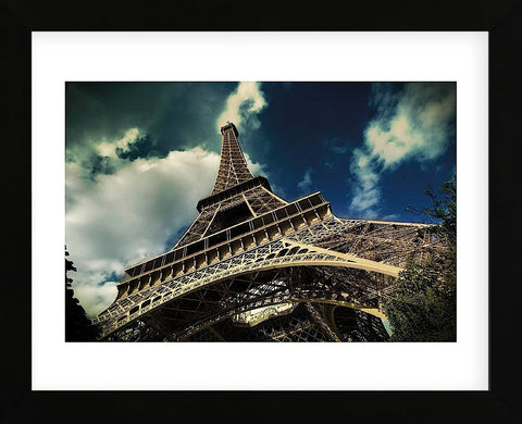 The Eiffel Tower (horizontal) (Framed) -  Mark Verlijsdonk - McGaw Graphics