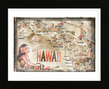 Aloha Hawaii (Framed) -  Vintage Vacation - McGaw Graphics