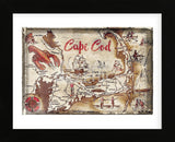 Cape Cod Holiday (Framed) -  Vintage Vacation - McGaw Graphics
