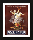 Cafe Martin (Framed) -  Vintage Posters - McGaw Graphics