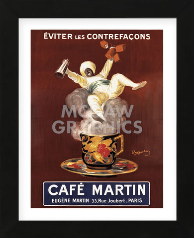 Cafe Martin (Framed) -  Vintage Posters - McGaw Graphics